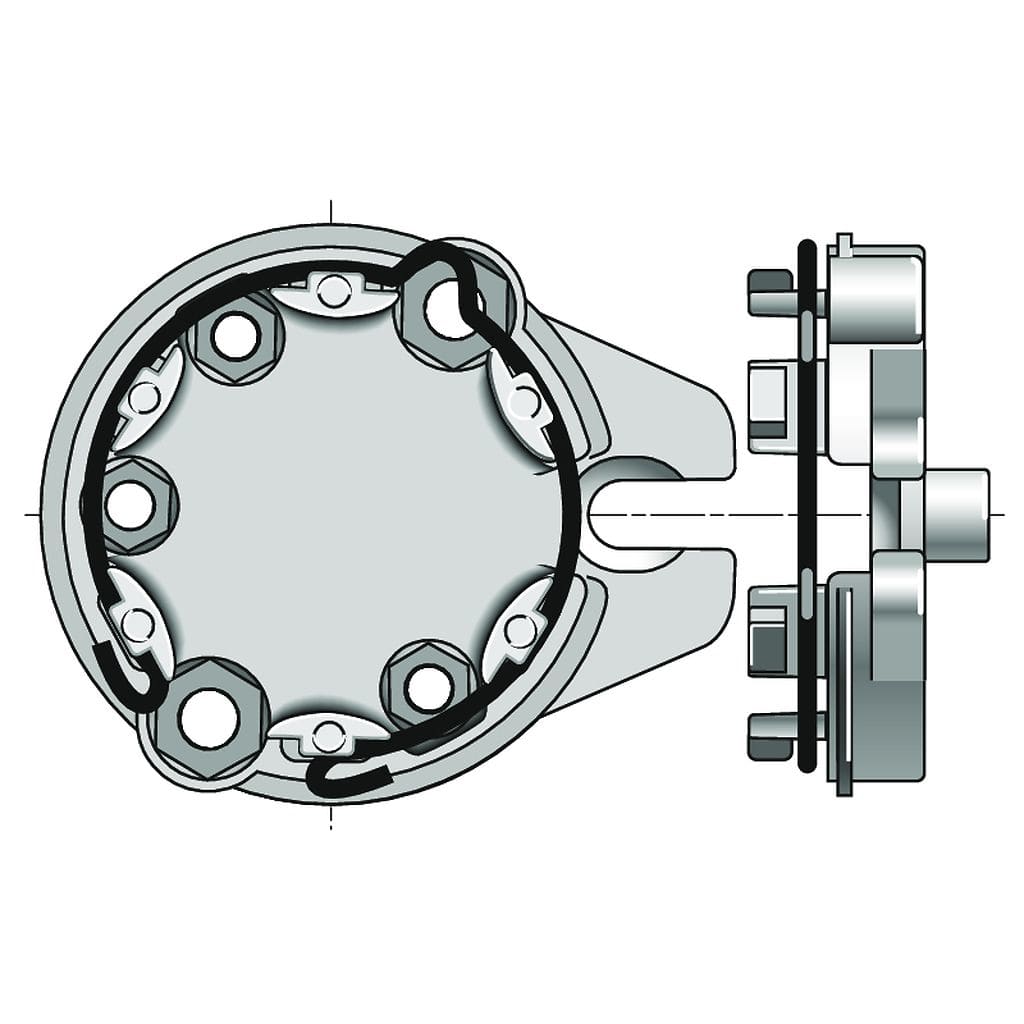 Somfy - Support diam. 50 et 60