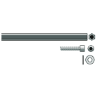 Somfy - Rallonge sortie caisson axe hexa 7mm