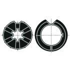 Somfy - Roue couronne pour motorisation ls 40 pour tube griesser 48