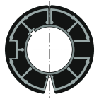 Somfy - Couronne pour motorisation ls 40 pour tube welser diamètre 63 goutte x10