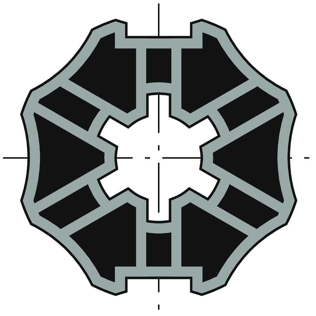 Somfy - Roue diamètre 40 pour tube octo diamètre 40x0,6