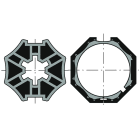 Somfy - Roue couronne pour motorisation ls 40 pour tube imbac octo 40