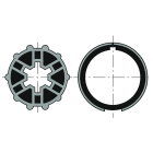 Somfy - Roue couronne motorisation ls 40 pour tube de diamètre 40