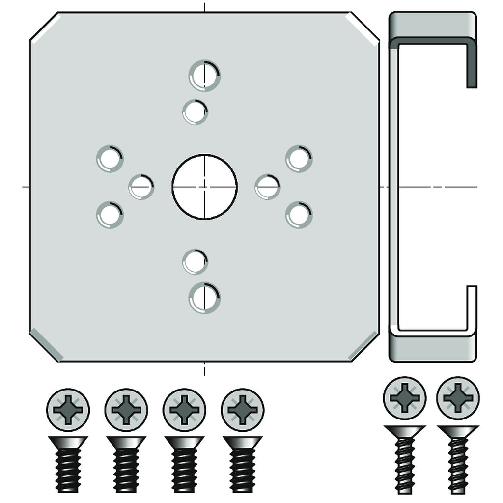 Somfy - Support pour motorisation ls 40 coffre modulo