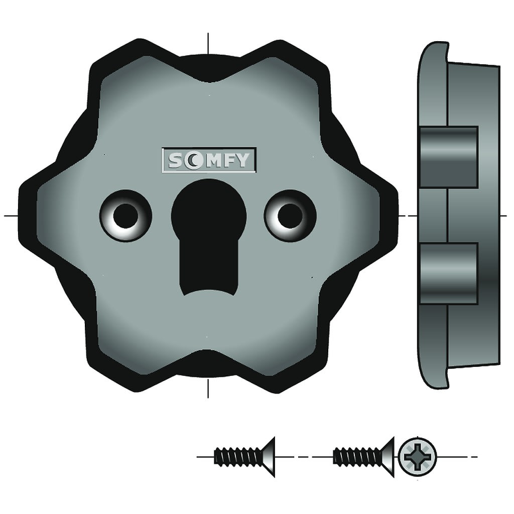 Somfy - Support interface pour motorisation ls 40/lt 50