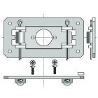 Somfy - Plaque point fixe ø40 vr