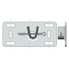 Somfy - Plaque zinguée réglable