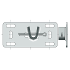 Somfy - Plaque zinguée réglable