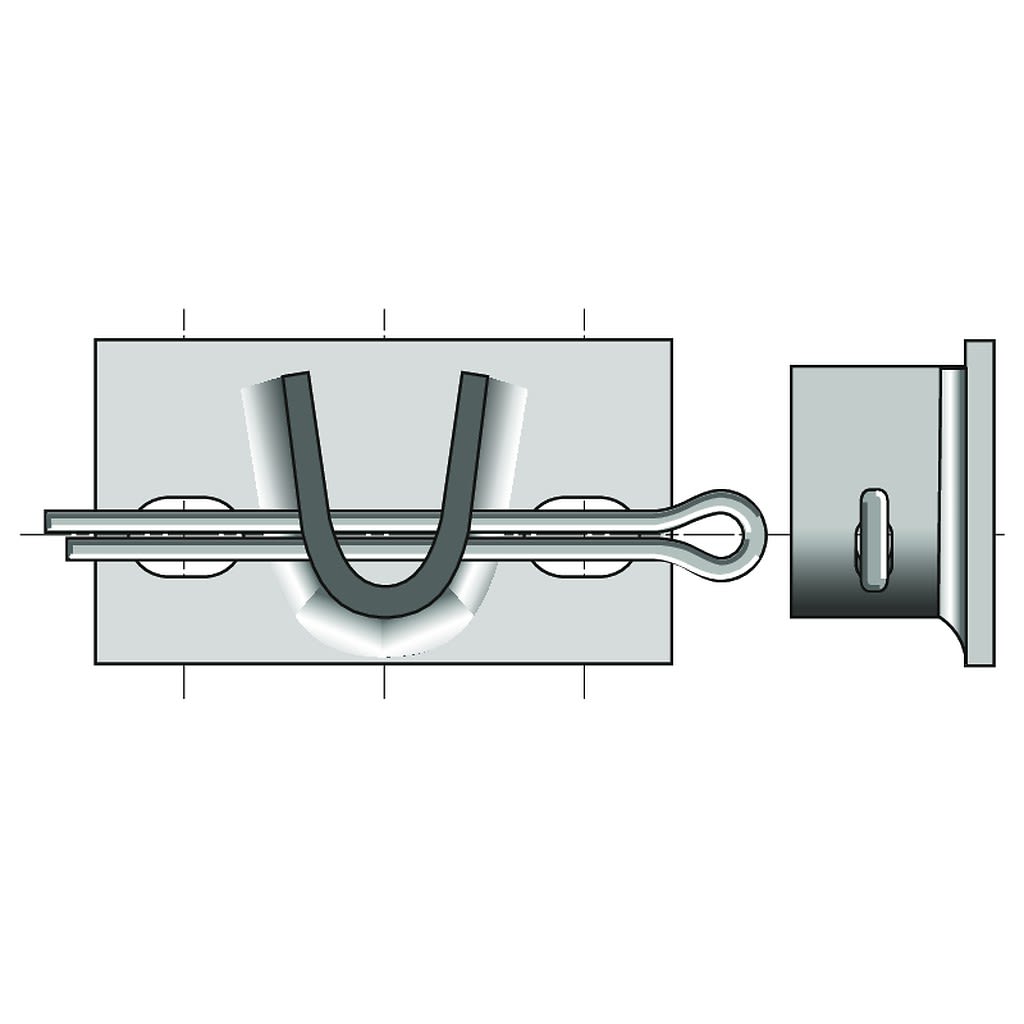 Somfy - Support embout réglable