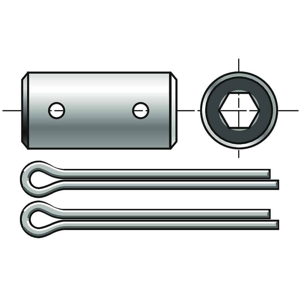 Somfy - Manchon pour hexagone de 7mm (zf)