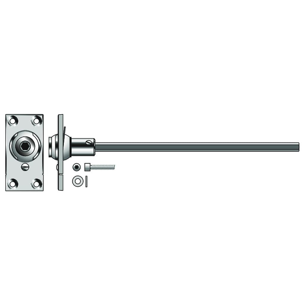 Somfy - Sortie de caisson verticale long. 330 mm