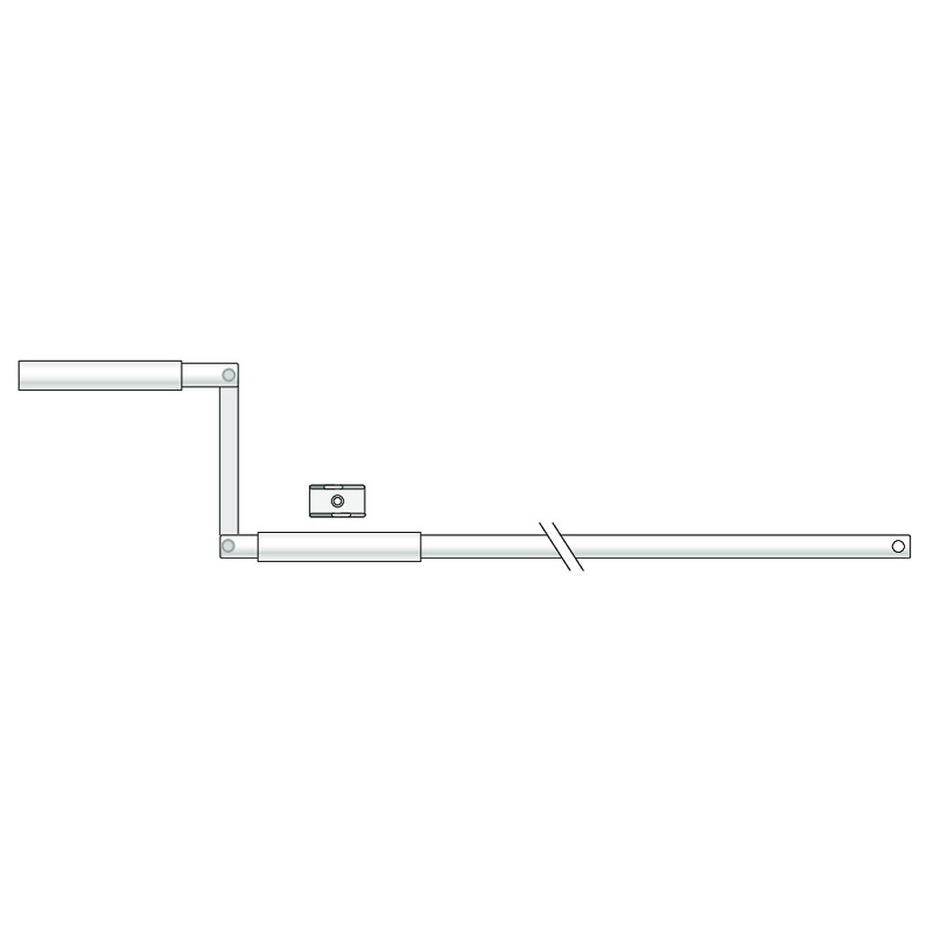 Somfy - Manivelle fixeø12 lg1200mm(zf)