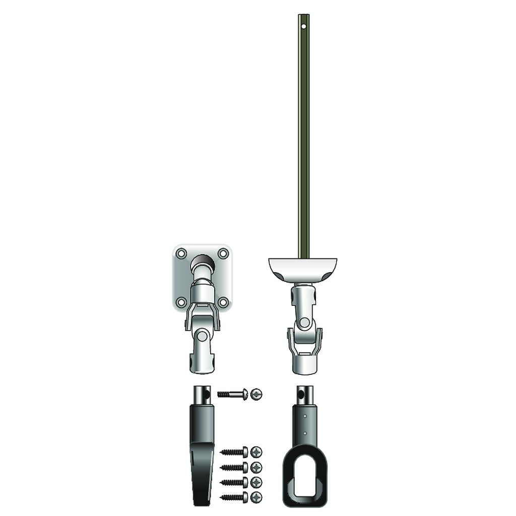 Somfy - Sortie de caisson verticale longueur 315 mm - lot de 50