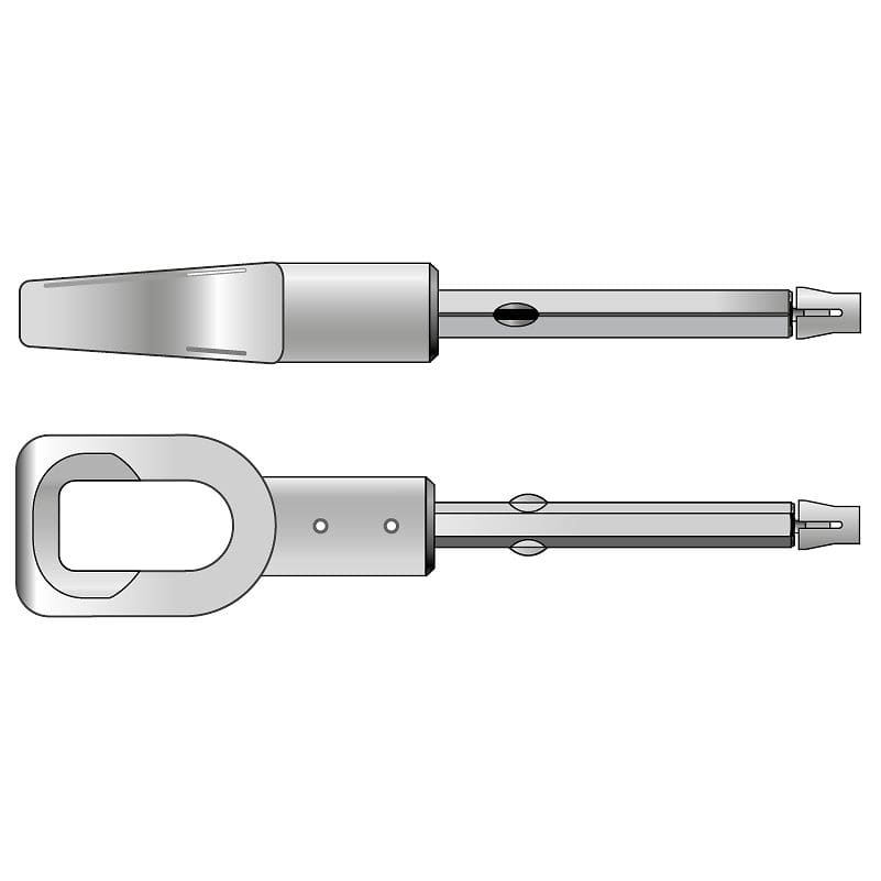 Somfy - Sortie caisson verticale long. 435 mm