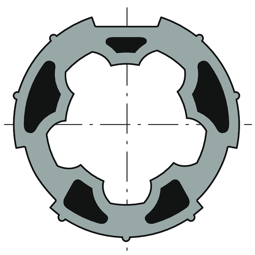 Somfy - Roue d50 tube ates d57