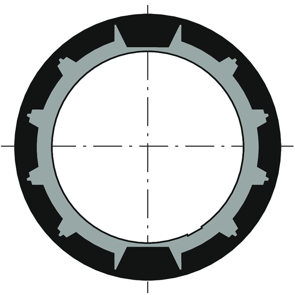 Somfy - Couronne lt50 tube imbac ø50