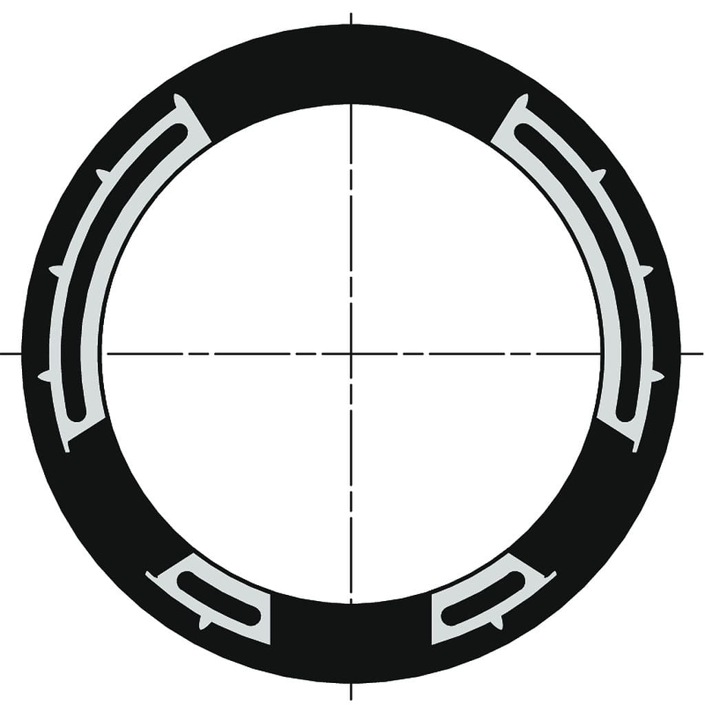 Somfy - Couronne d50 tube madopron d64,6