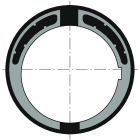 Somfy - Couronne ø60 dohner d78gr