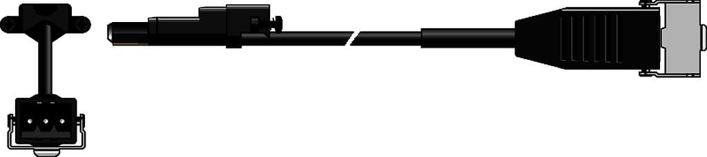 Somfy - Câble moteur radio hirschmann rrf 0,5m