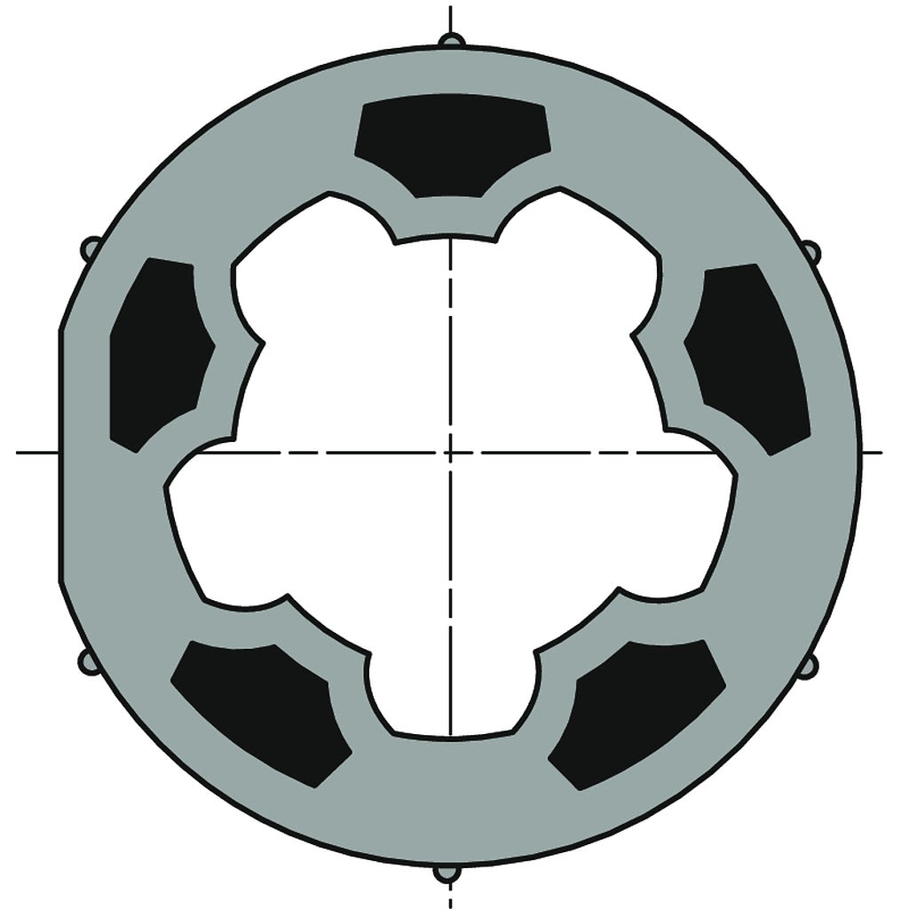 Somfy - Roue ø50 d60&60x1,5 mischler
