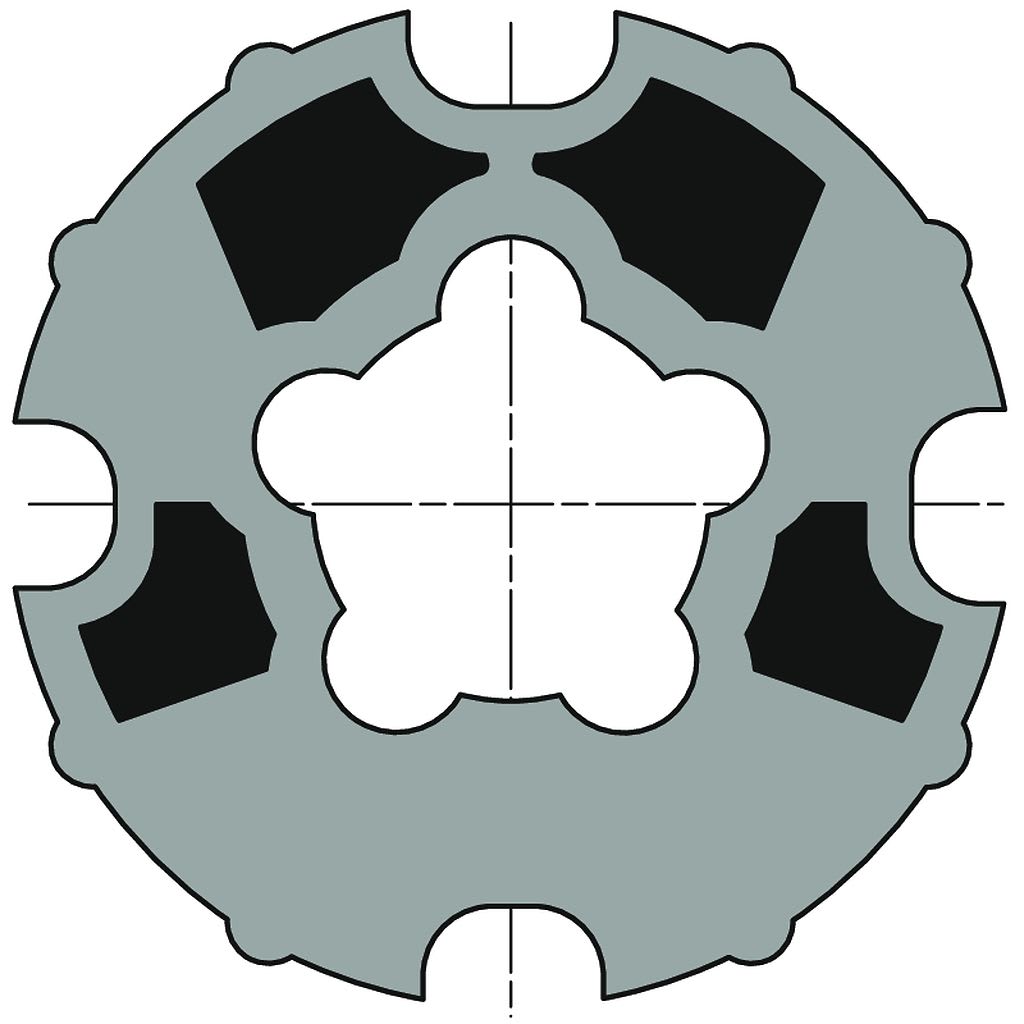 Somfy - Roue ø50/60 imbac/dohn.78gp&r