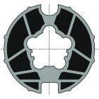 Somfy - Roue ø60 tube imbac d78 gp