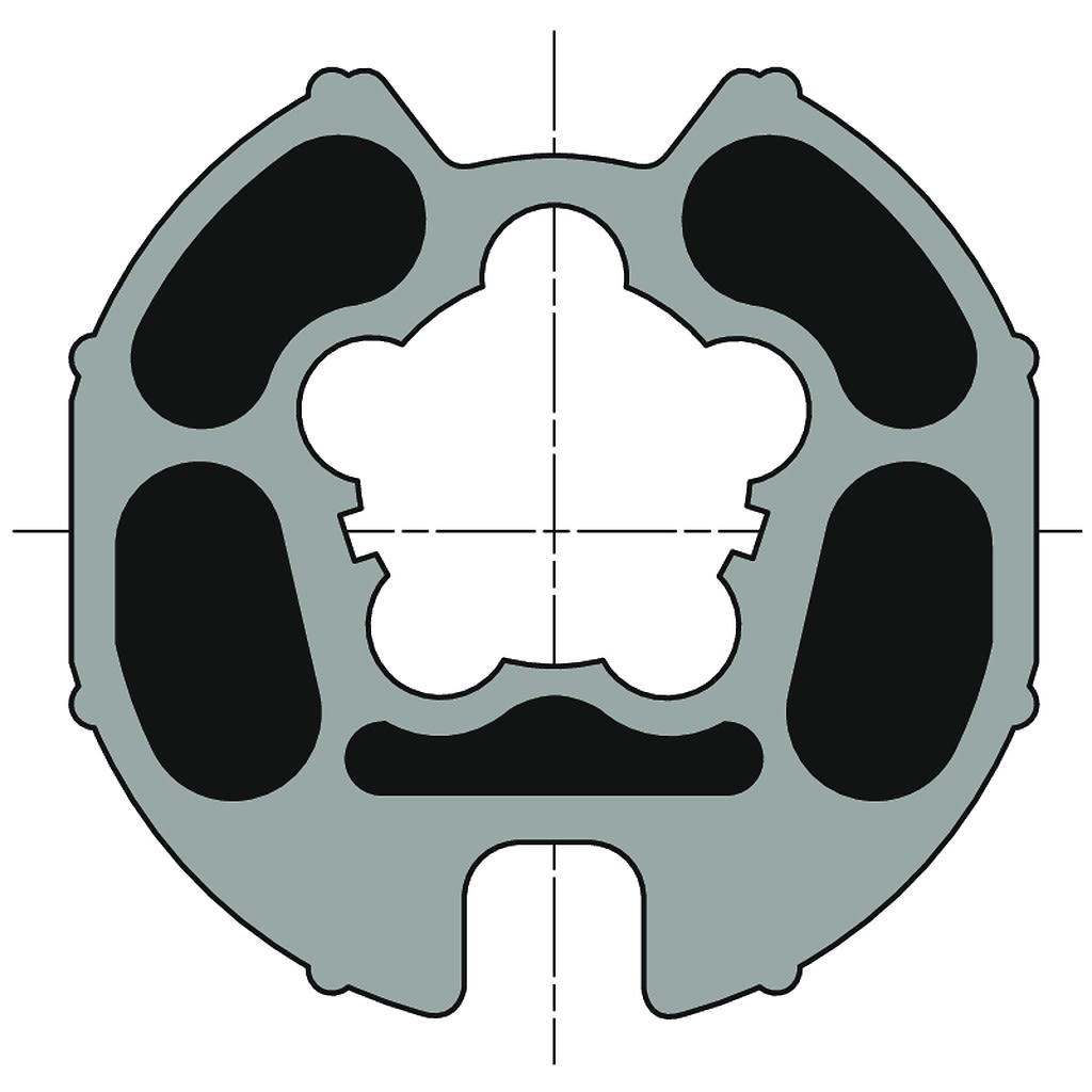 Somfy - Roue ø60 tube dohner d78 gr