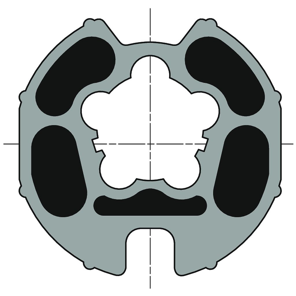Somfy - Roue ø60 tube dohner d78 gr