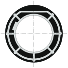 Somfy - Courone lt60 tube octoø102x2,5