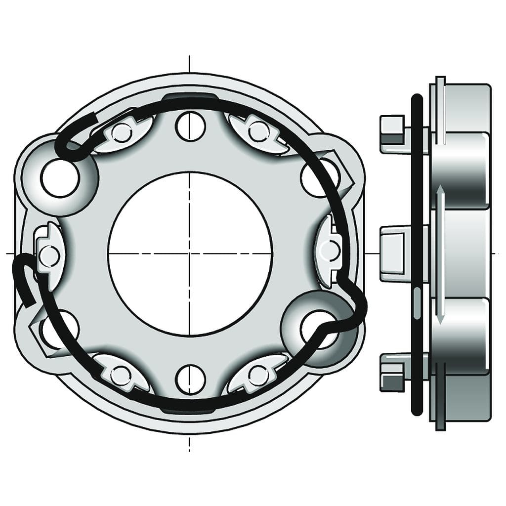 Somfy - Support universel taraude