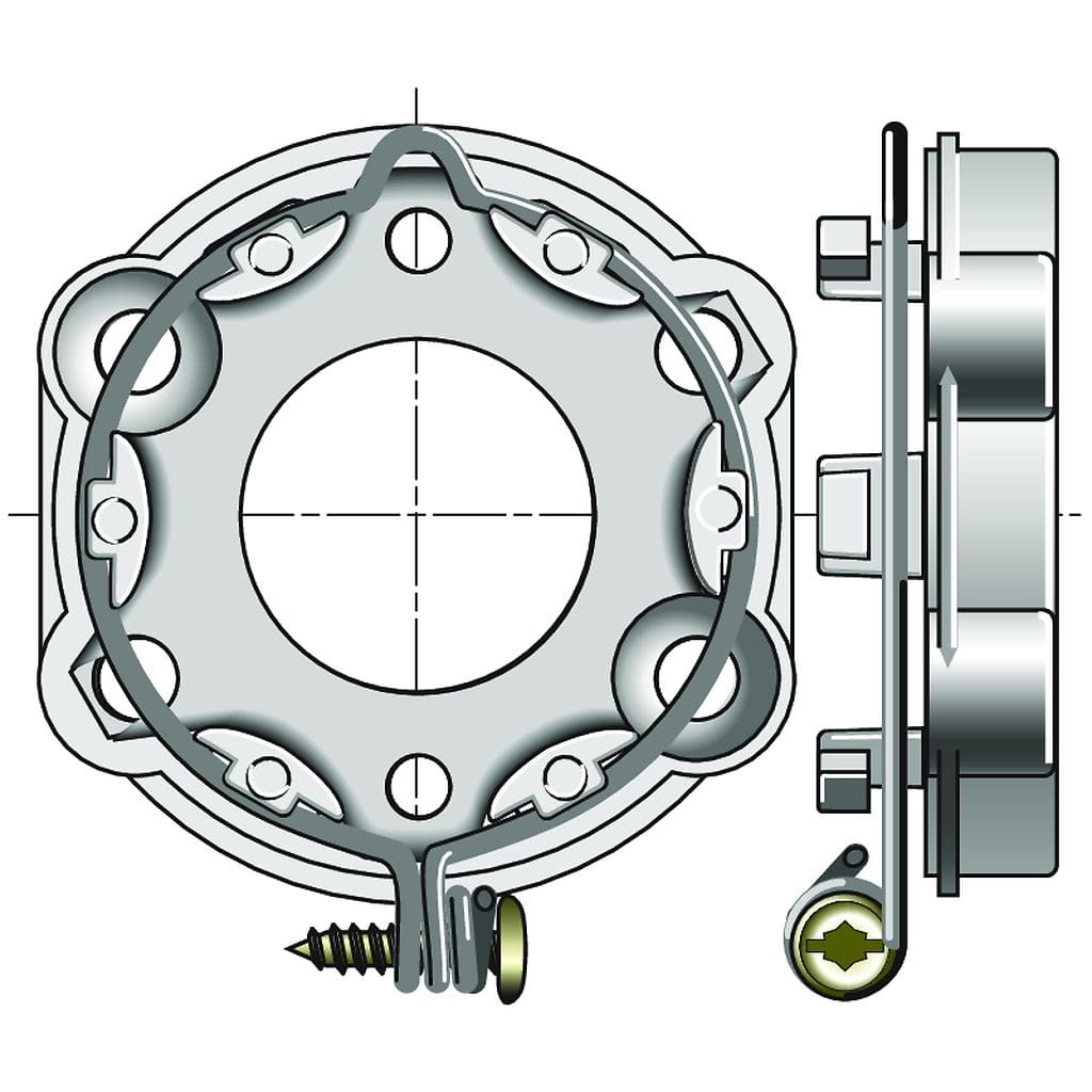Somfy - Support universel - anneau verrouillable