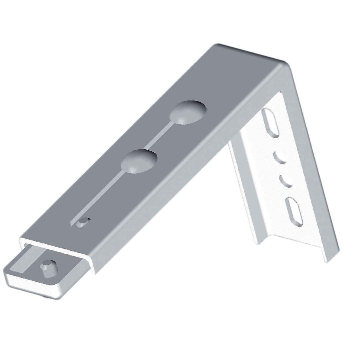 Somfy - Equerre de fixation murale réglable pour rail de rideaux Glydea®