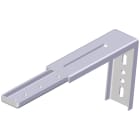 Somfy - Equerre double fixation murale réglable pour rail de rideaux Glydea®