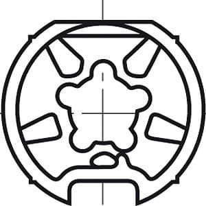 Somfy - Roue ø60 tube d101,6x3,6