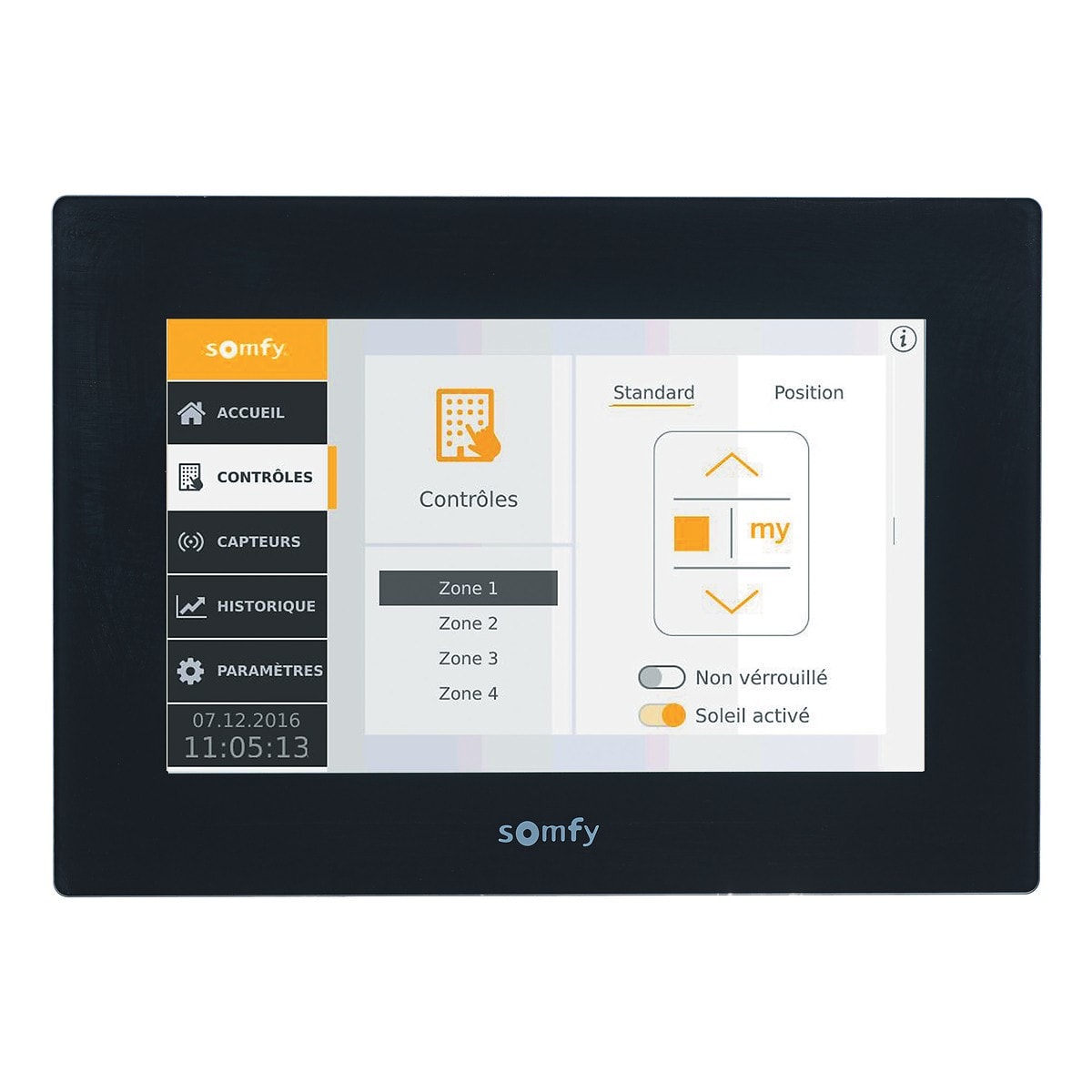 Somfy - Animeo® Touch building controller ib+ 4 zones