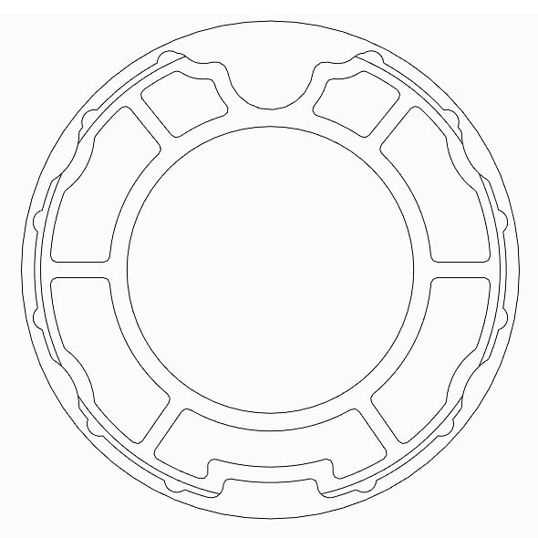 Somfy - Couronne LT 50 rollerbat 80