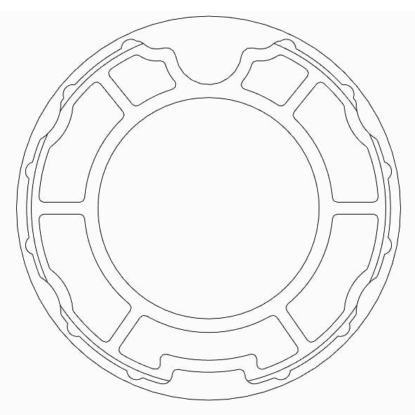Somfy - Couronne LT 50 rollerbat 80