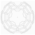 Somfy - Roue LT 50 rollerbat 80