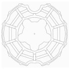 Somfy - Roue LT 50 rollerbat 80