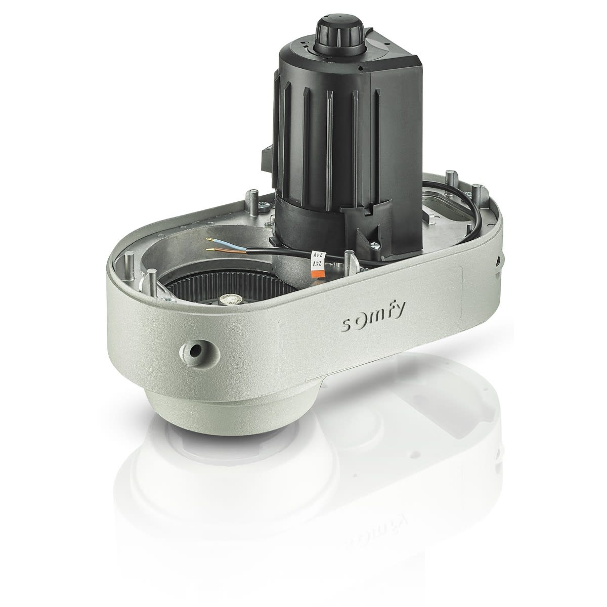 Somfy - Moteur seul axovia multipro gris rts/io - sav
