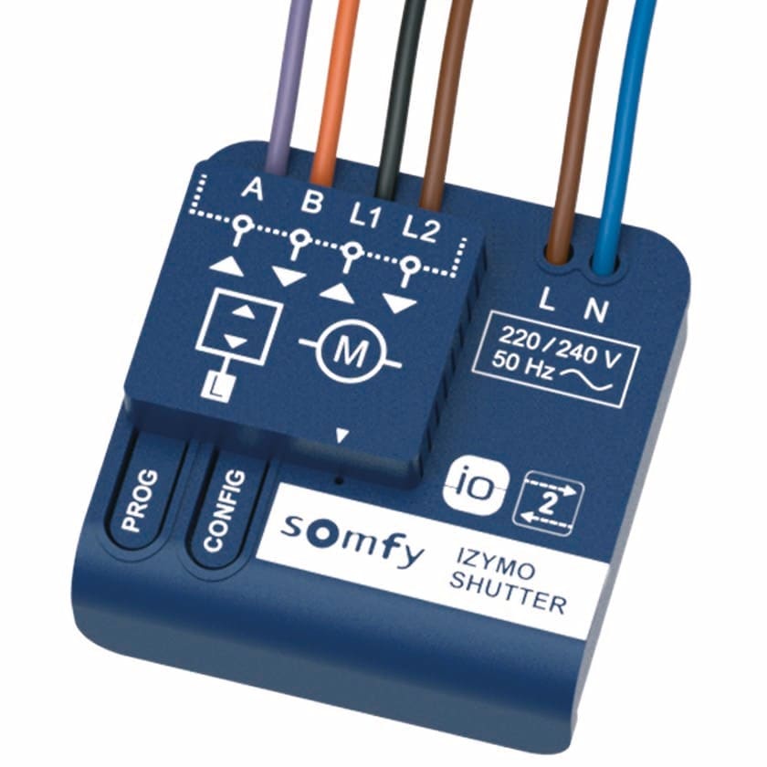 Somfy - Micro récepteur Izymo® pour volet roulant io-compatible