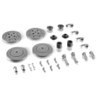 Somfy - Kit accessoires bras axovia 3s io, 220b gris rts/io - sav