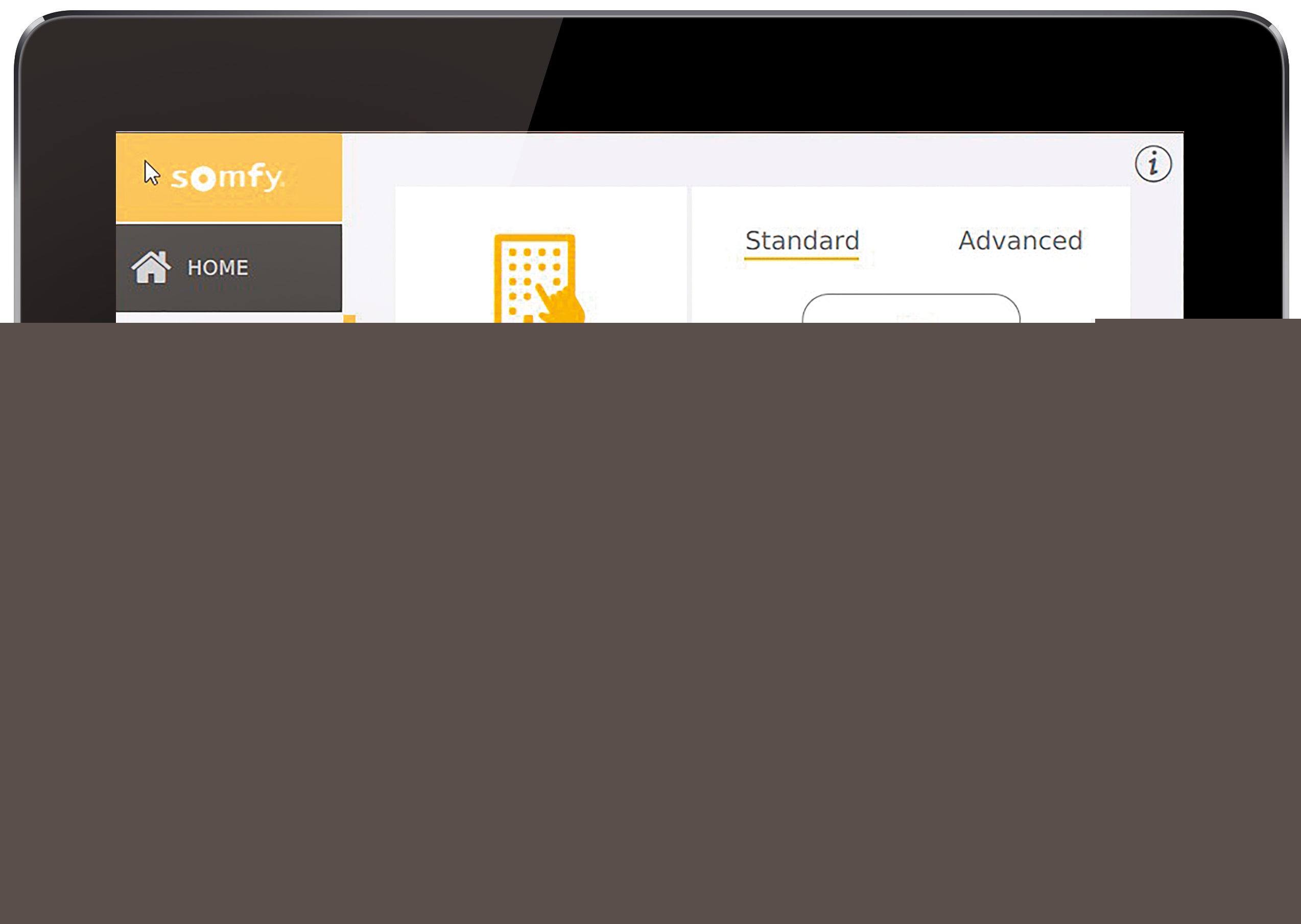 Somfy - Animeo® Touch building controller 4 zones bacnet