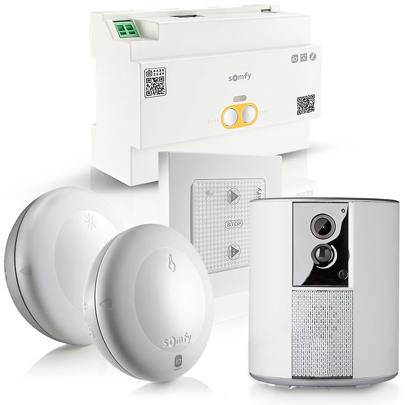 Somfy - Pack TaHoma Rail Din S scénario température & sécurité