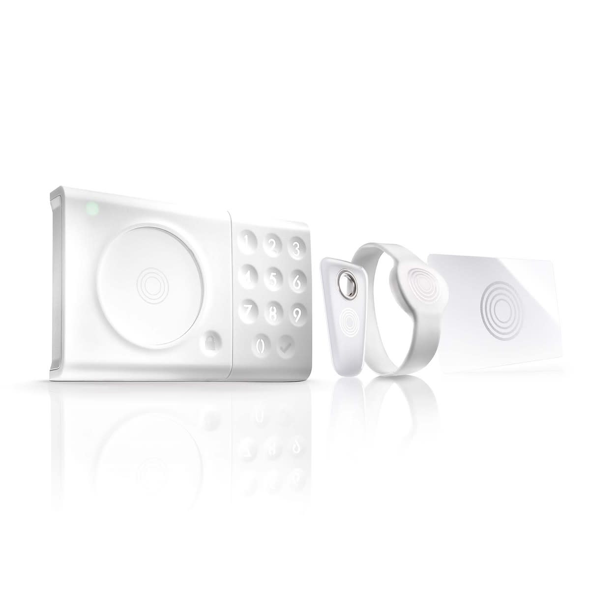 Somfy - Clavier à codes + lecteur de badges pour serrure connectée Door Keeper