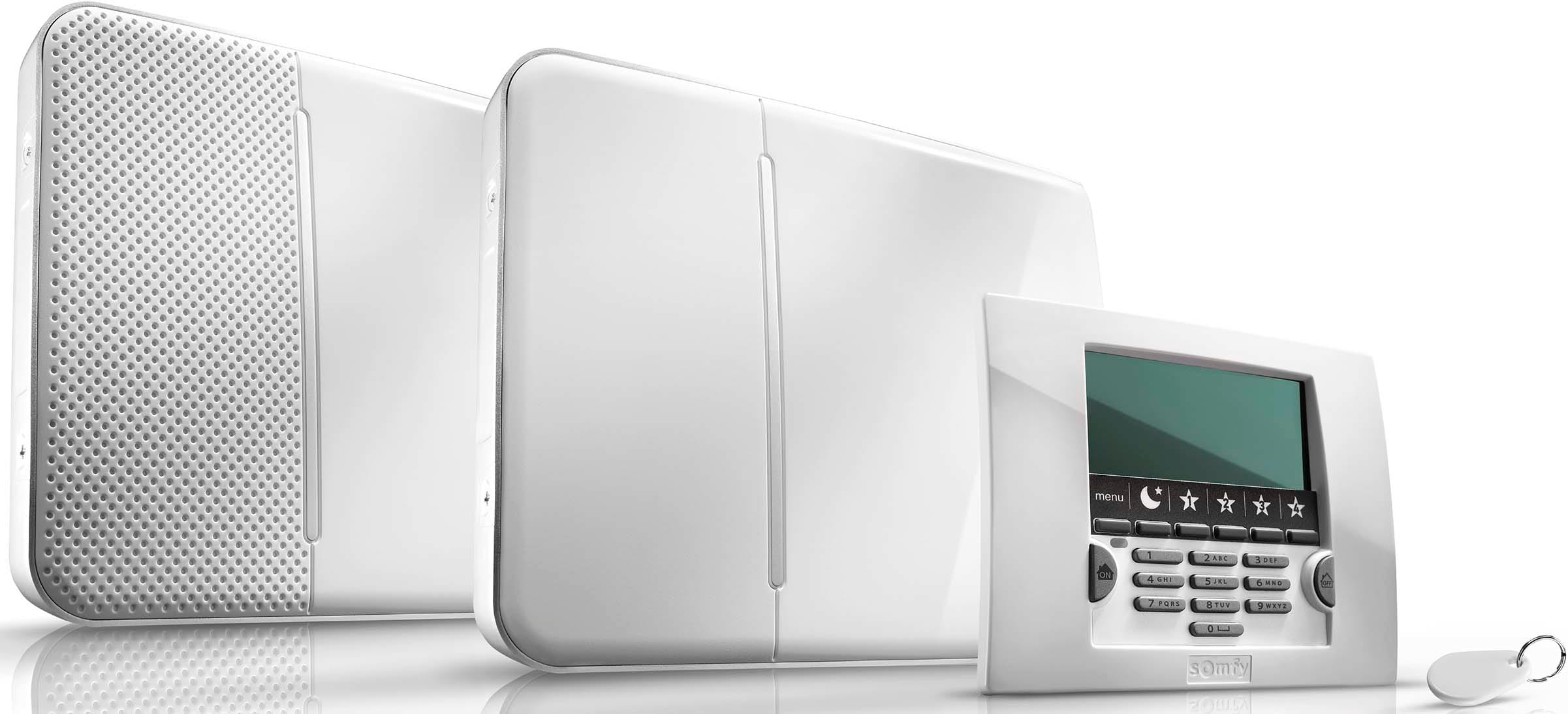 Somfy - Home keeper pack pro : systeme d'alarme haute securite dedie aux professionnels.