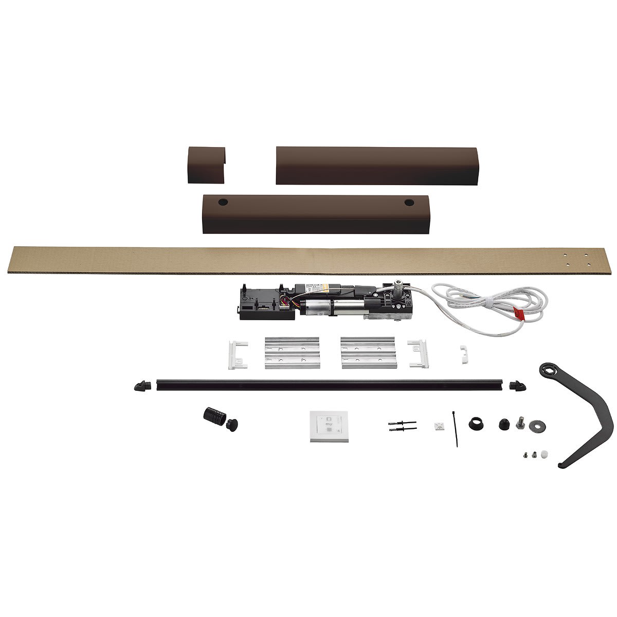 Somfy - Kit de motorisation pour volet battant Yslo® Flex io 1 vantail-marron/noir