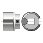 Somfy - Embout sans axe pour tube diamètre 70 x 1,5 mm