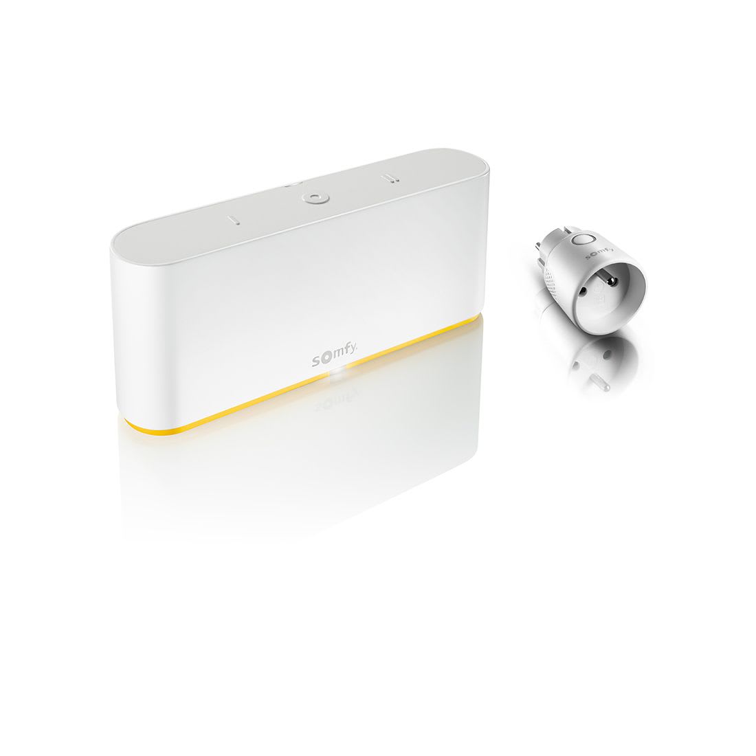 Somfy - Pack simulation de présence avec une TaHoma switch et une prise connectée io