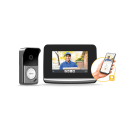Somfy - Portier vidéo connecté V®500 Pro io Connect + alimentation par module rail DIN